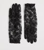 Valentino Garavani Black Lace VLogo Signature Gloves