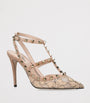 Lace Rockstud Pumps 100