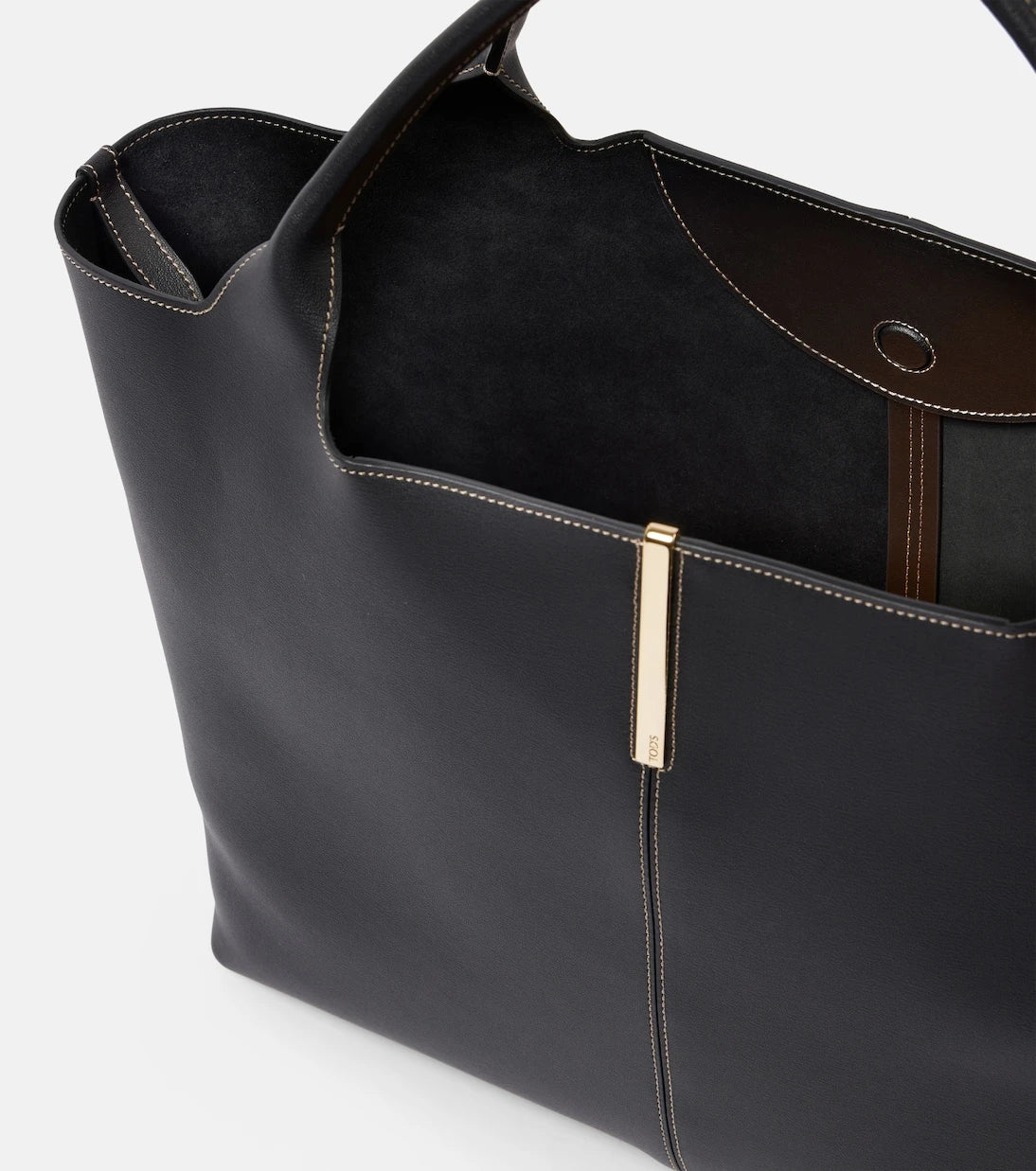 Tod's - حقيبة توتس متوسطة من الجلد