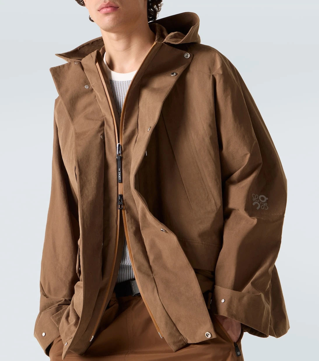 Loewe - x On hooded technical jacket