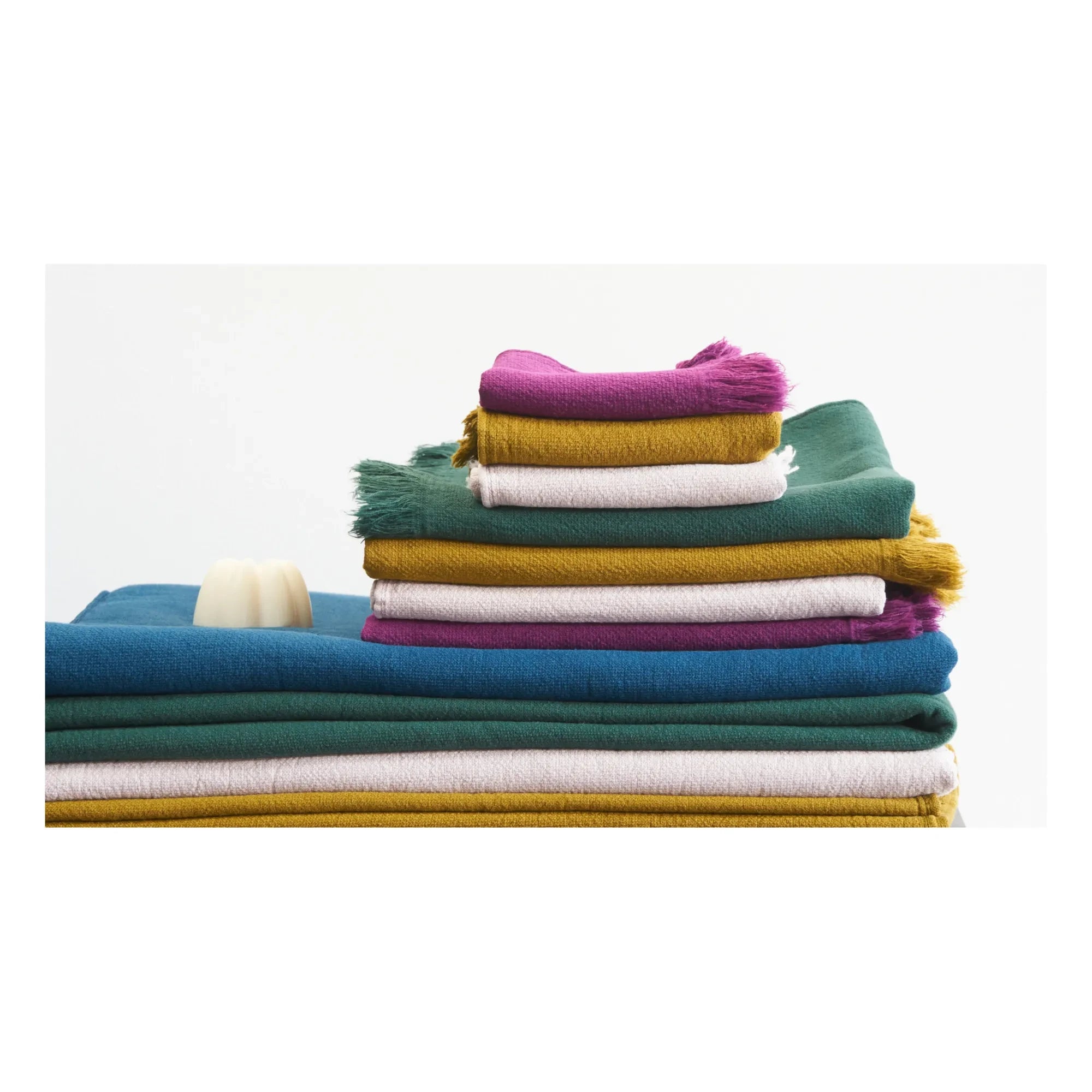 La cerise sur le gâteau - Guest towels - Set of 2 | Pale Pink