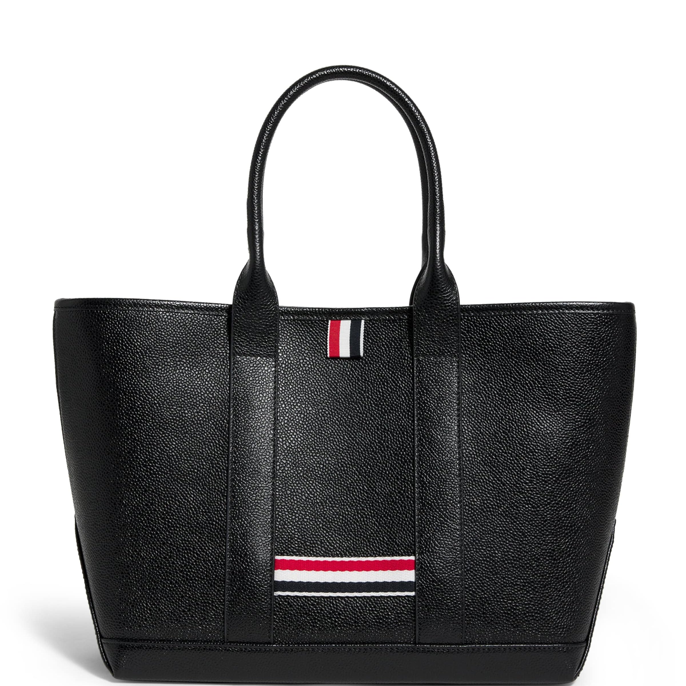 Small Leather Tool Tote Bag