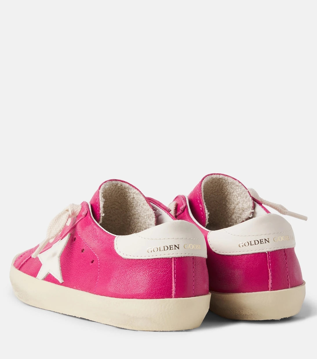 Golden Goose Kids - Super-Star leather sneakers