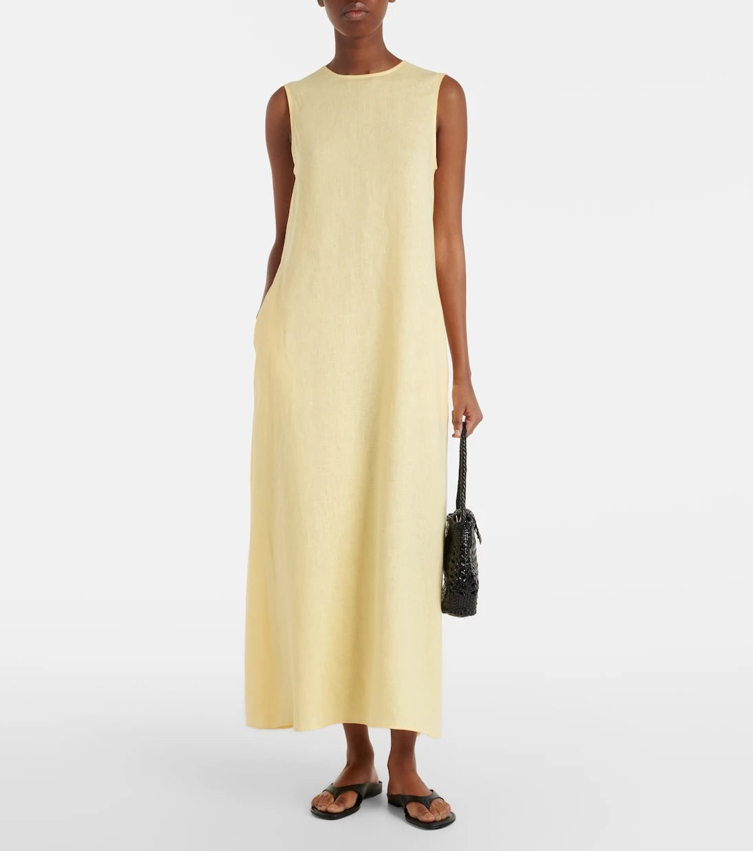 Asceno - Tallin linen maxi dress