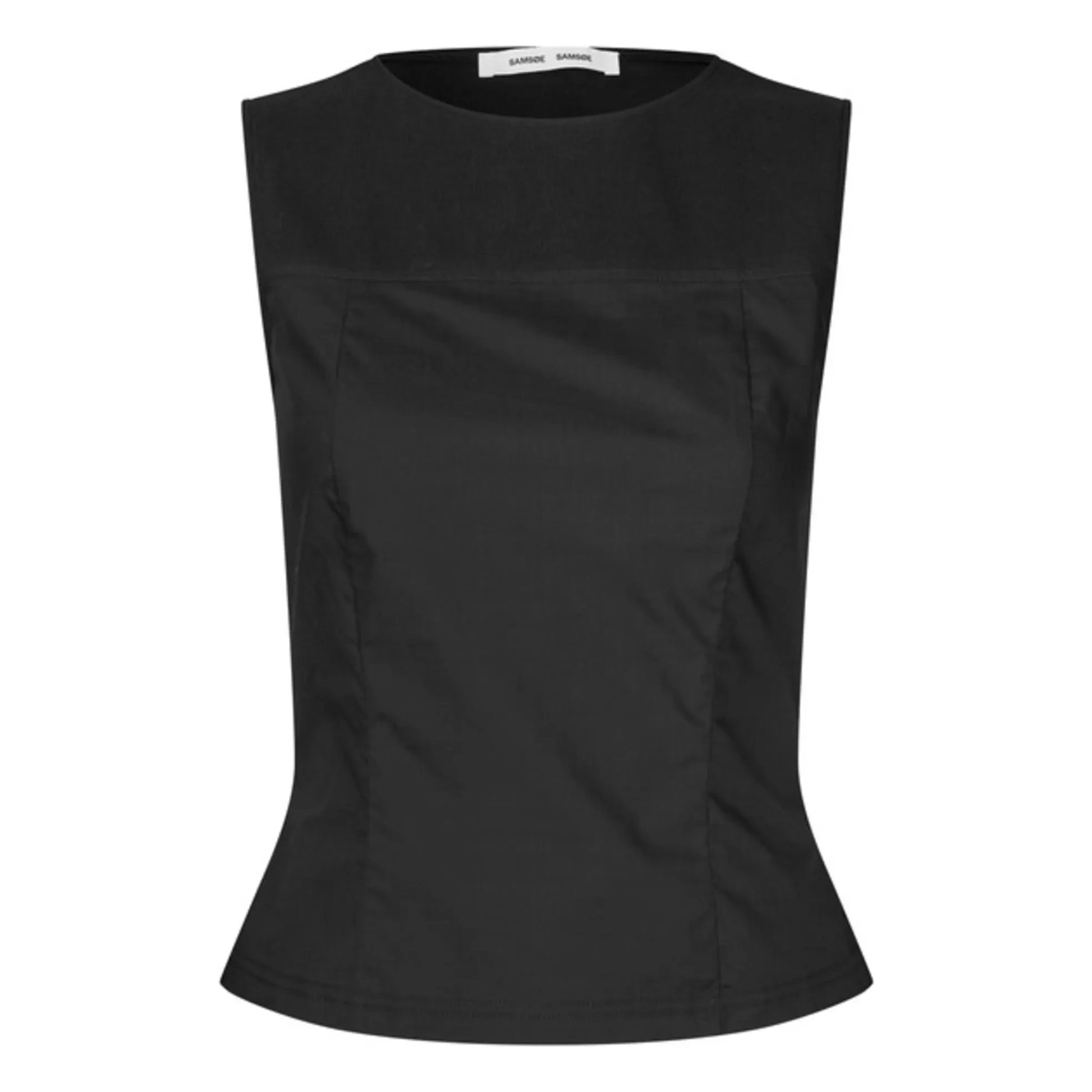 Samsoe Samsoe - Sathea Organic Cotton Top | Black