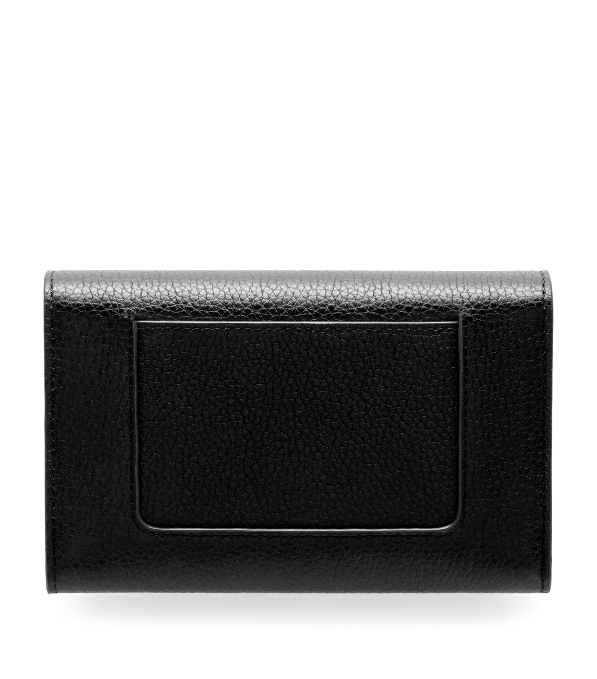 Mulberry Black Medium Leather Darley Wallet