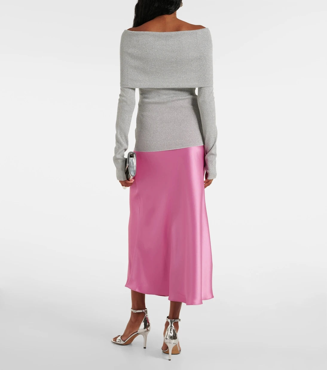 Galvan - Corte off-shoulder top