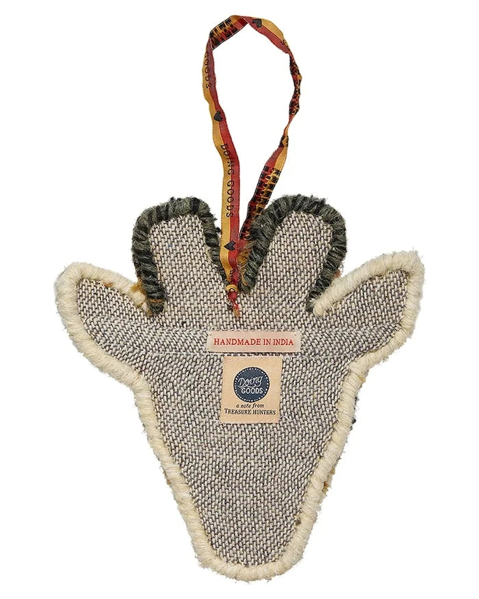 Doing Goods Yün Dekorasyon 15 x 25 x 2 cm