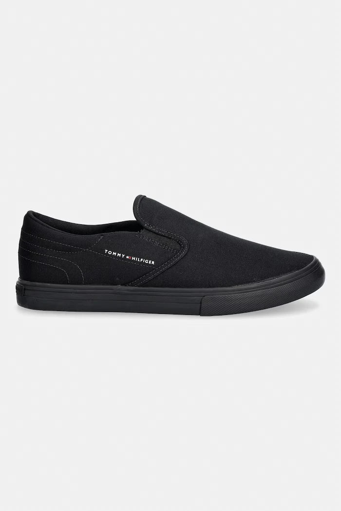 Tommy Hilfiger VULC CORE SLIP ON alçak erkek spor ayakkabı