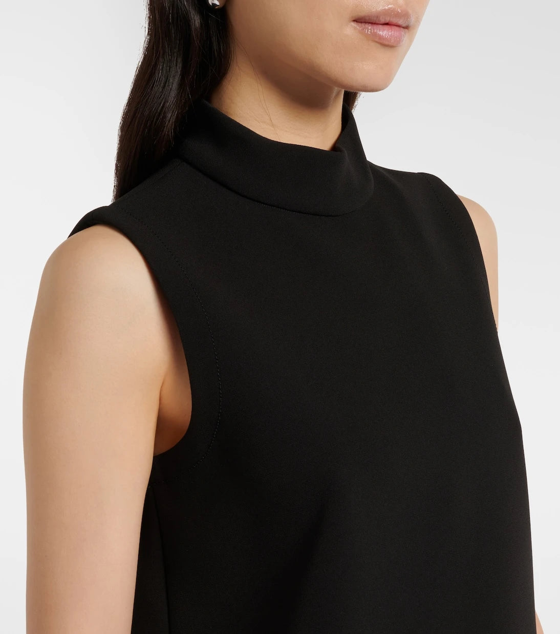 Max Mara - Feather-trimmed top