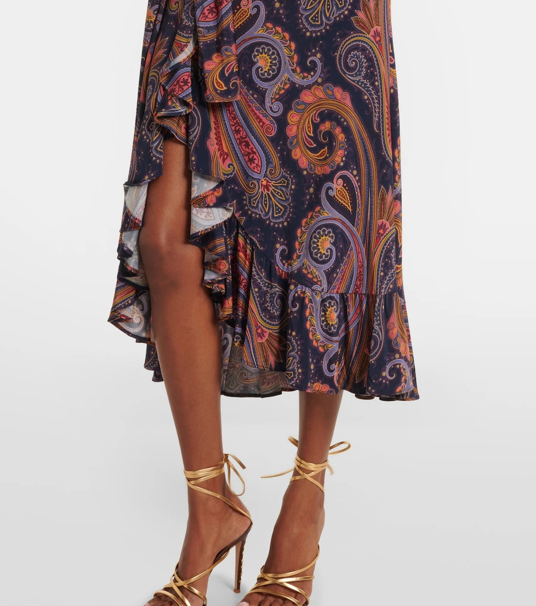 Etro - Paisley wrap dress