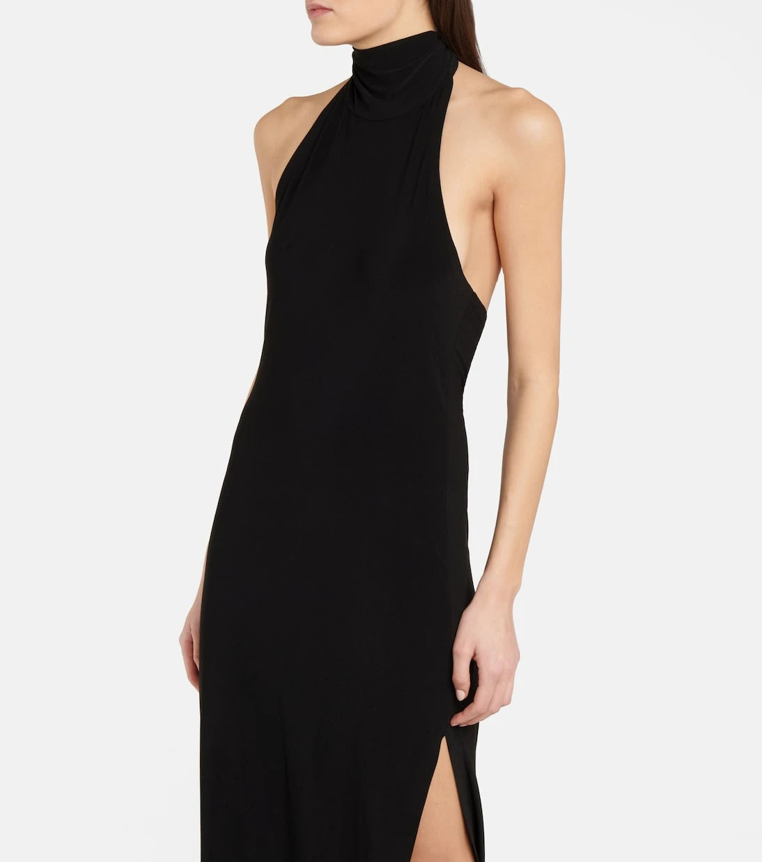Norma Kamali - Turtleneck maxi dress