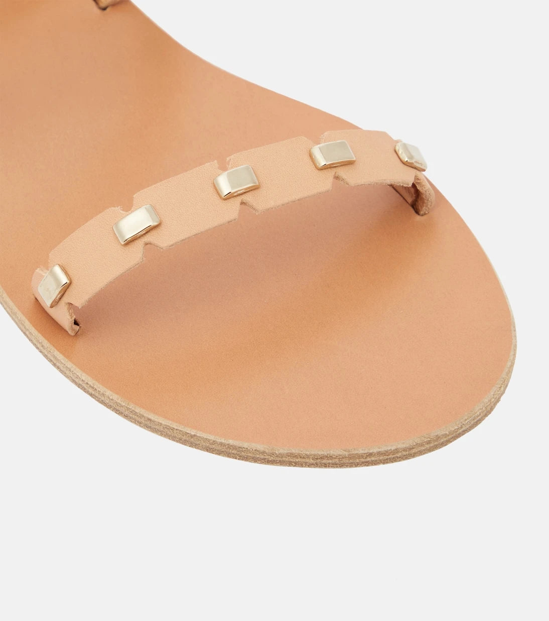 Ancient Greek Sandals - صنادل كوكو الجلدية المزيّنة