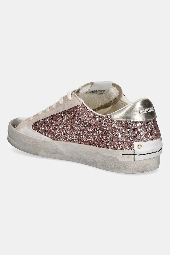 Crime London DISTRESSED Deri Sneakers