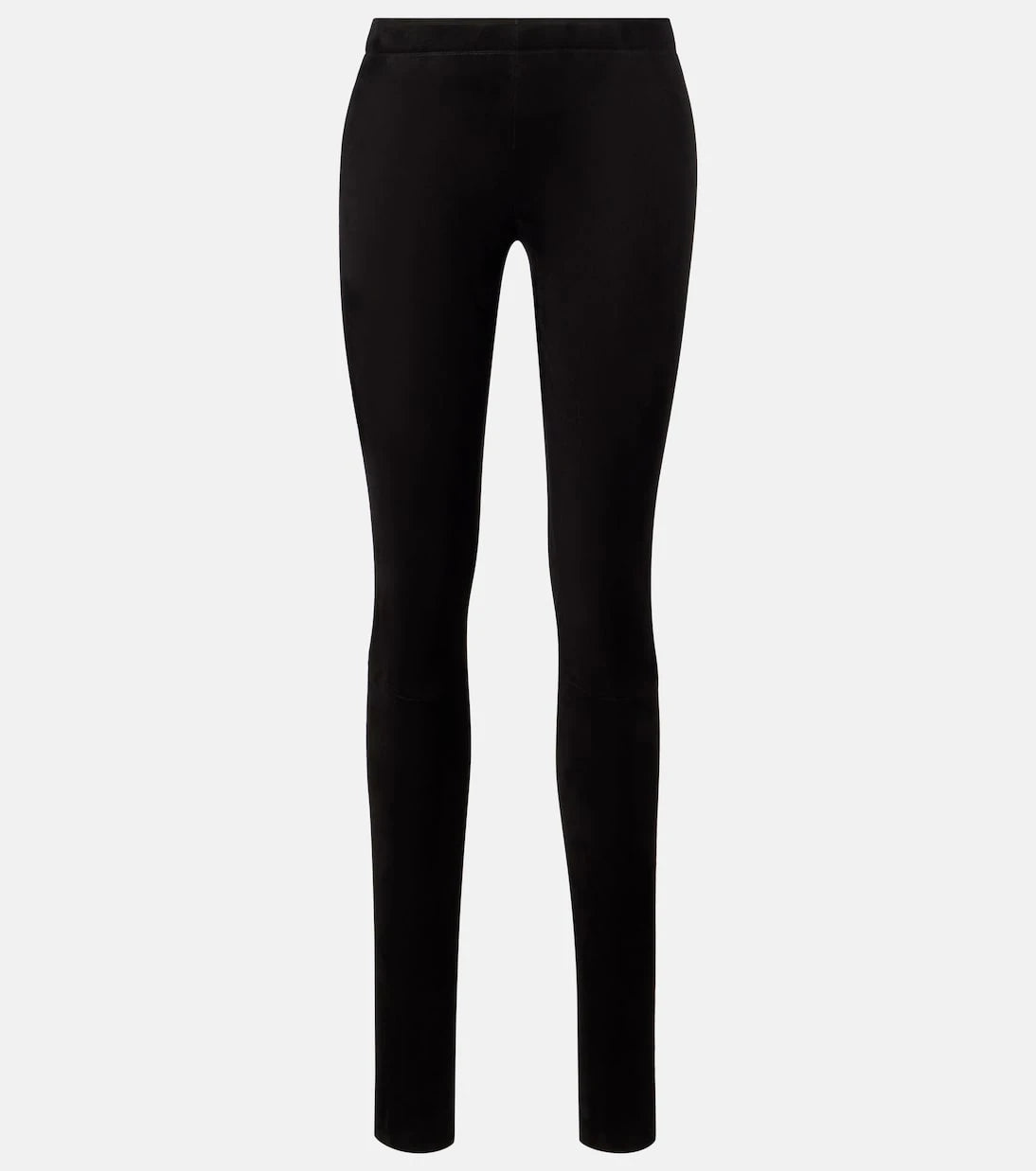 Stouls - Carolyn mid-rise suede leggings