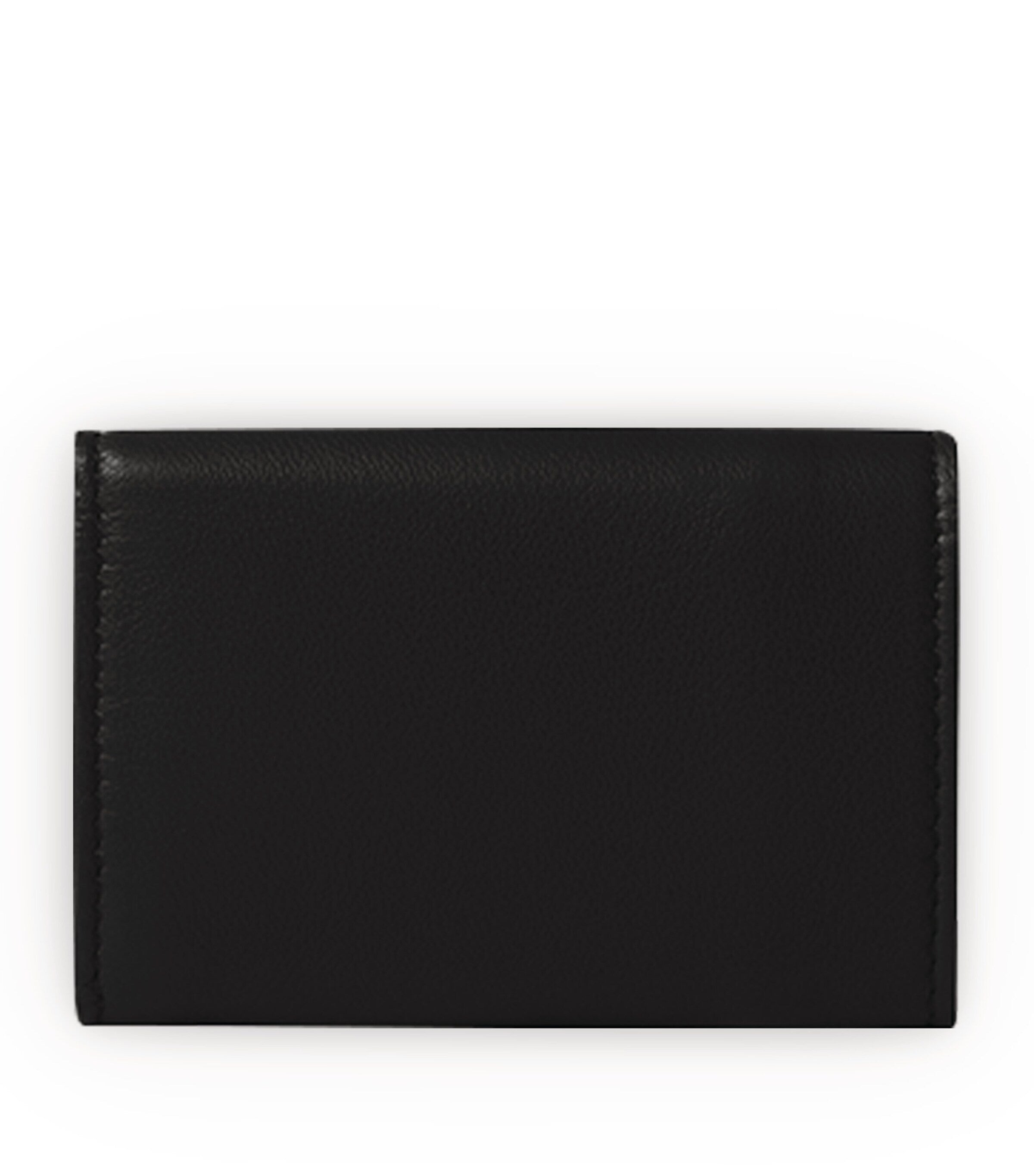Balenciaga Black Mini Leather Papier Wallet