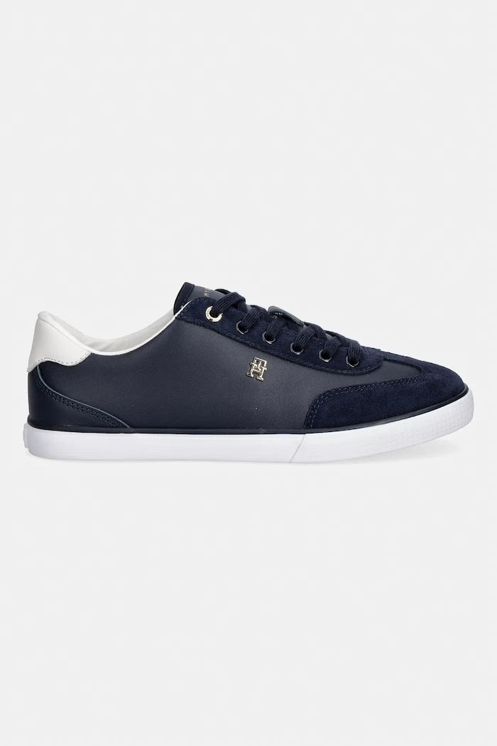 Tommy Hilfiger TH CHIC LOW VULC kadın düşük deri spor ayakkabı