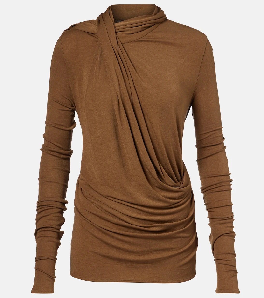 Entire Studios - Draped jersey top