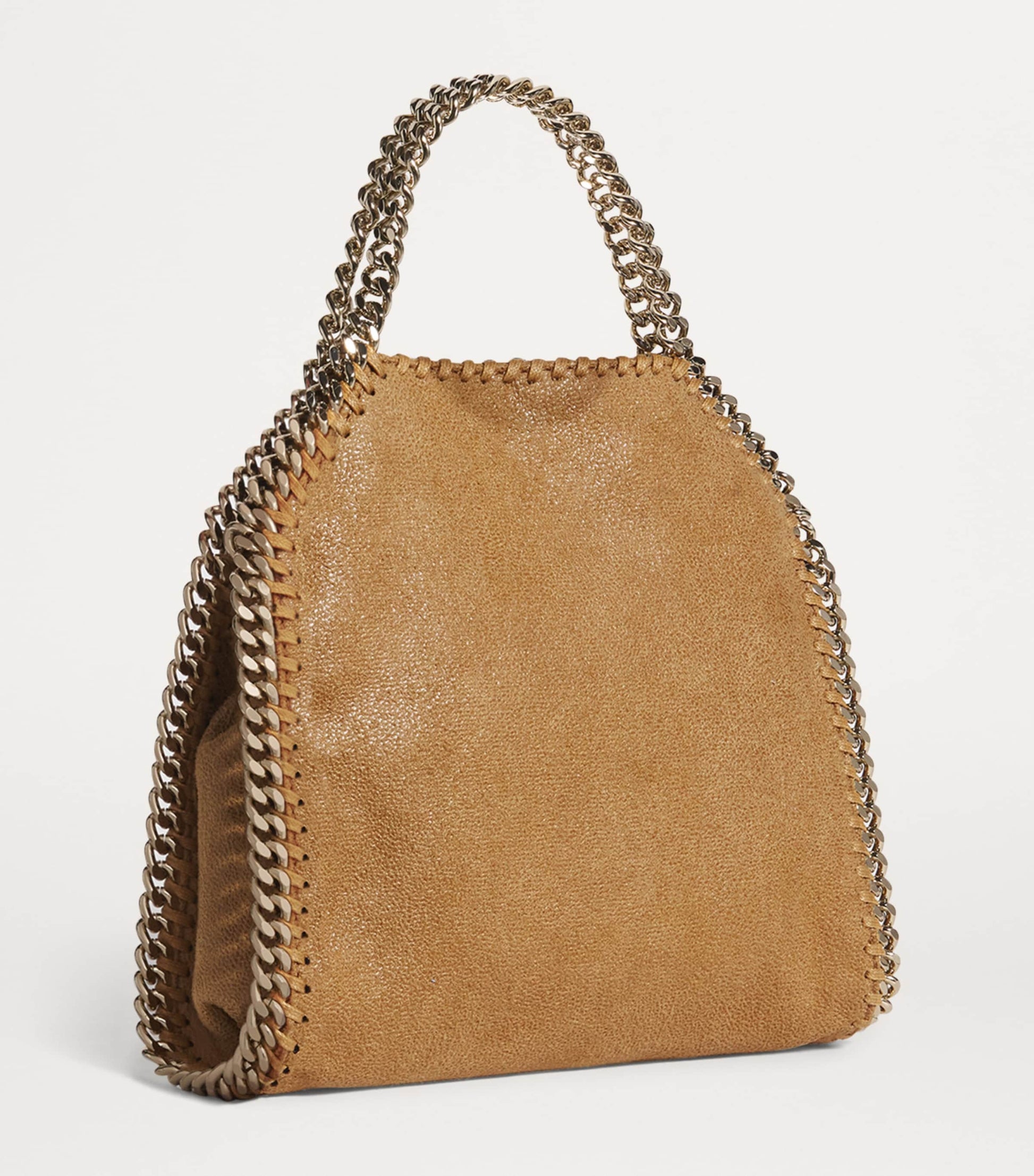 Orange Mini Falabella Shaggy Deer Tote Bag