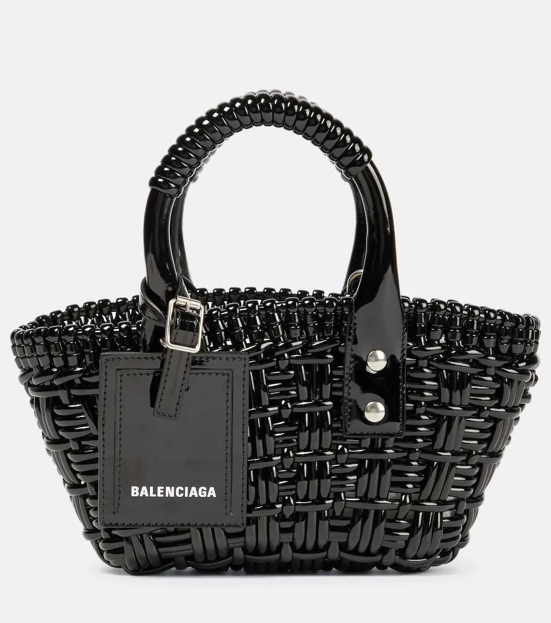 Balenciaga - Bistro XXS woven tote bag