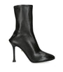Alevi Black Leather Etienne Ankle Boots 95