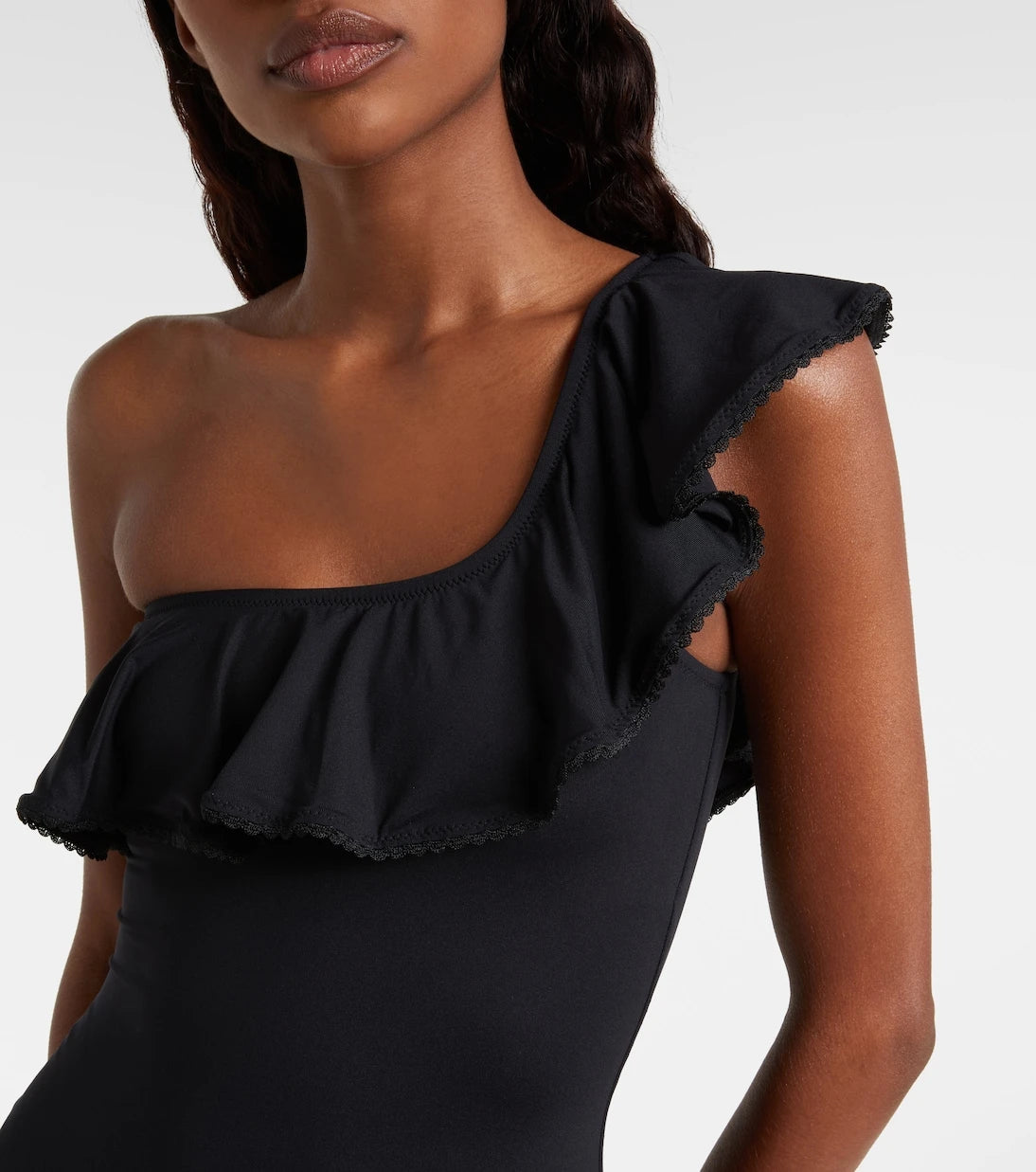 Melissa Odabash - Tennessee ruffled one-shoulder swimsuit