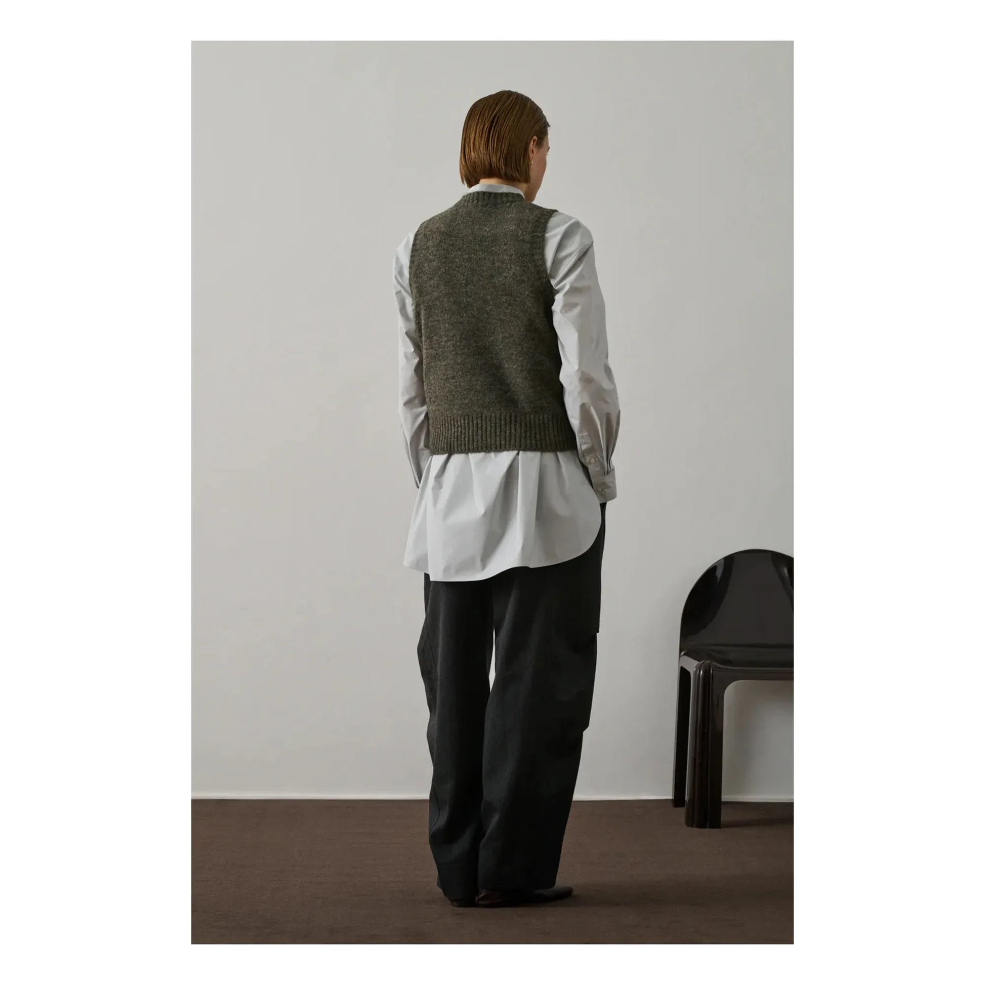 Soeur - Namaste Sleeveless Sweater | Heather grey