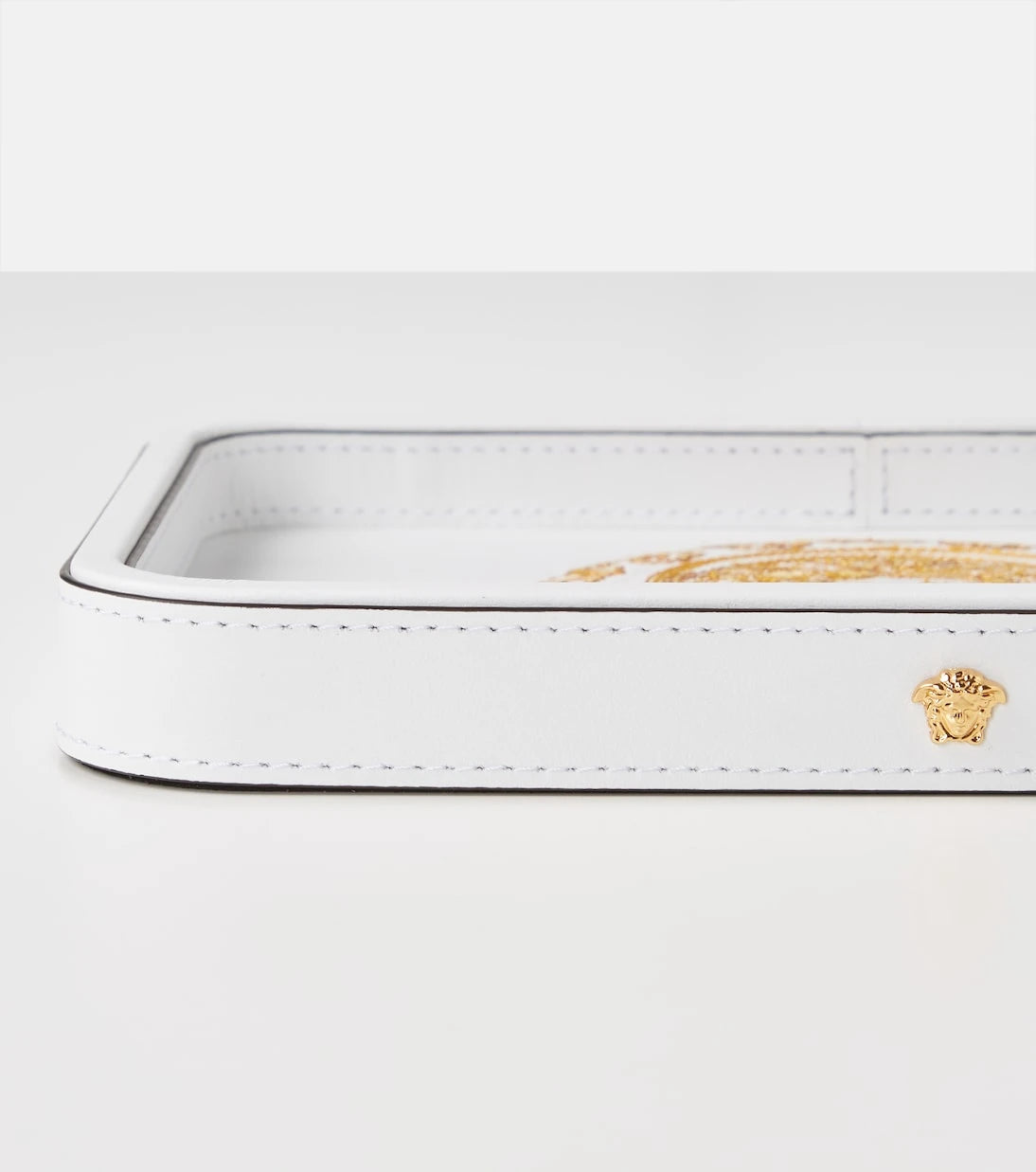 Versace Home - Medusa Gala Big leather tray