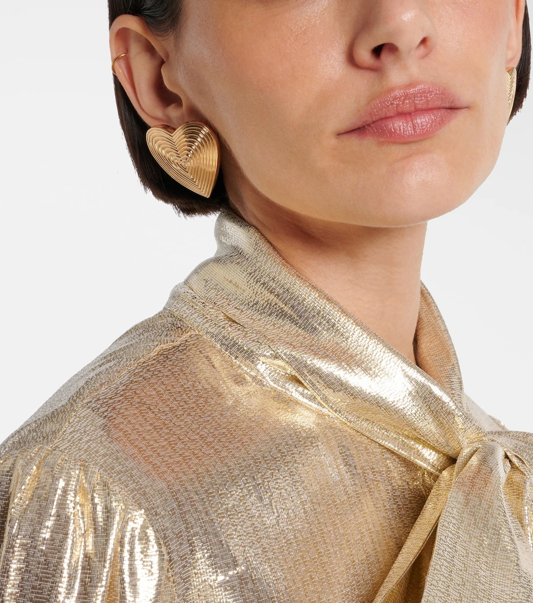 Self-Portrait - Heart earrings
