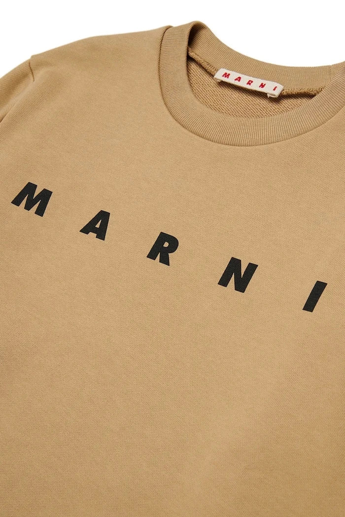 Детски памучен суичър Marni MS340U SWEAT-SHIRT