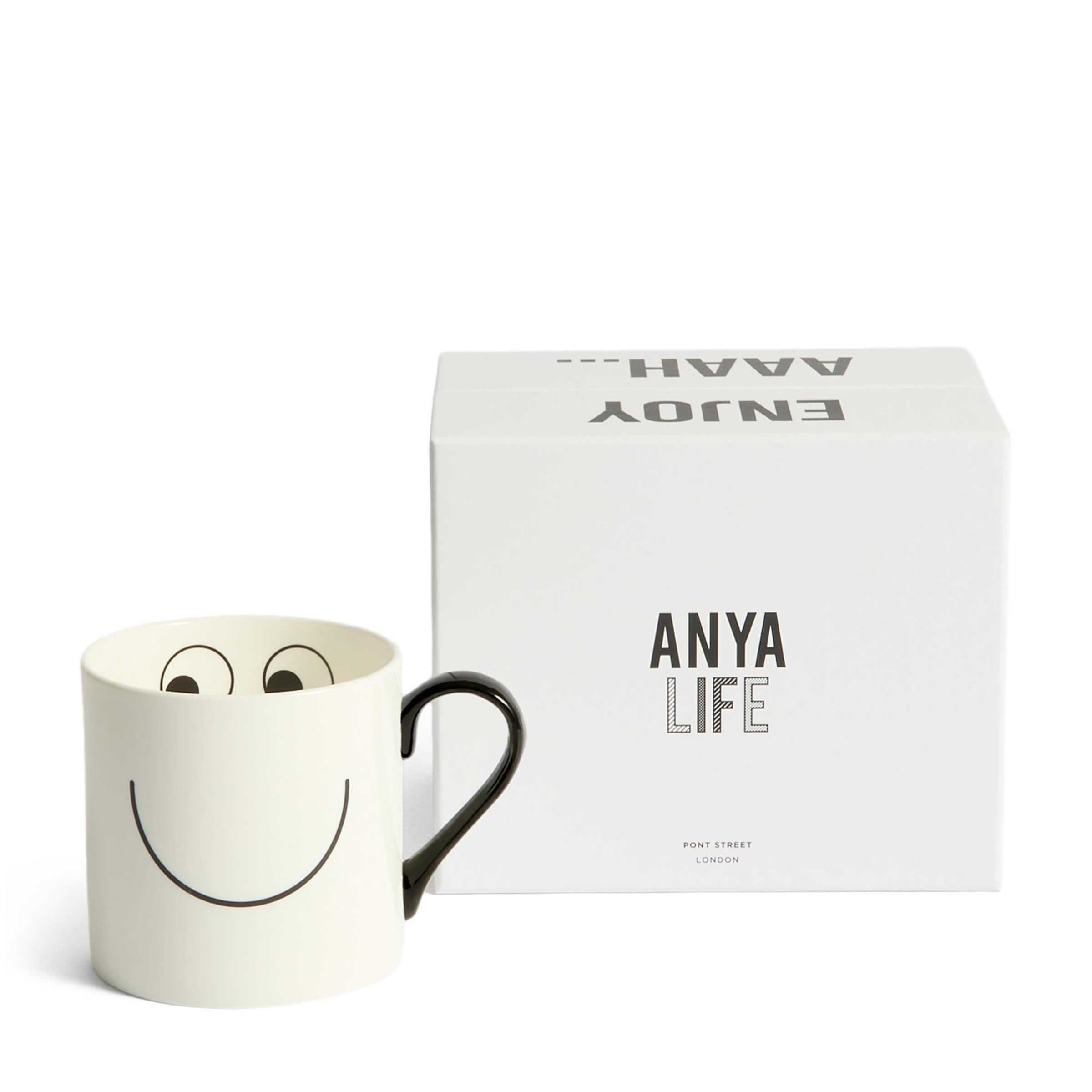 Large Bone China Happy Eyes Mug