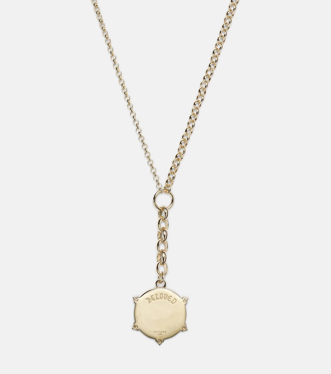 FoundRae - Amate True Love 18kt gold chain necklace with diamonds