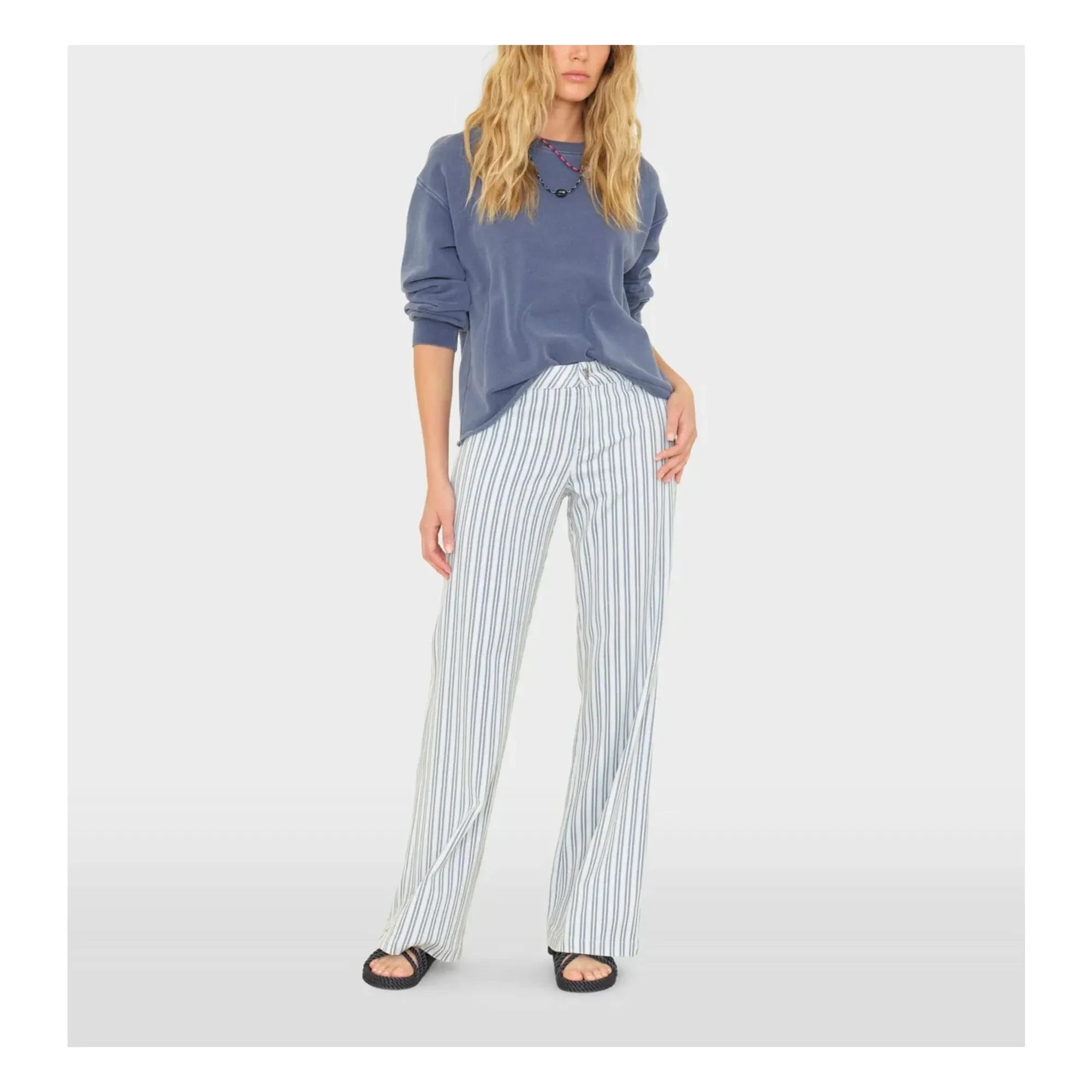 Xirena - Serra Striped Trousers | Blue