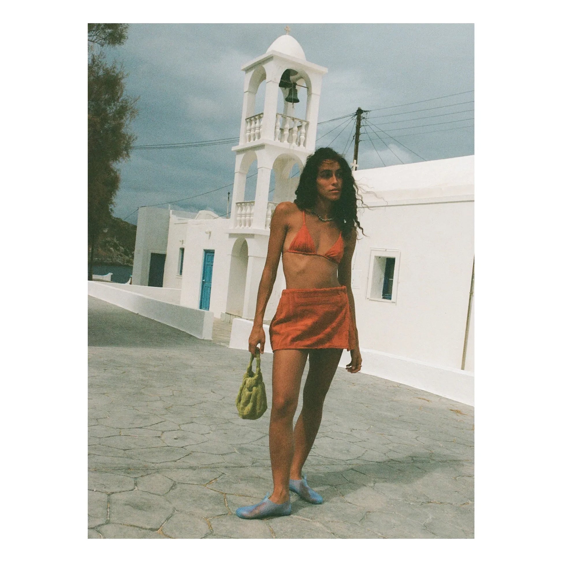 Soleil Soleil - Terrycloth skirt | Terracotta