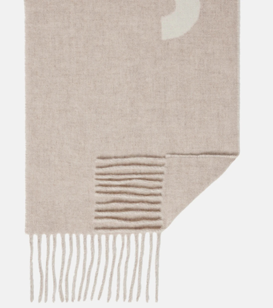 Jacquemus - Logo jacquard virgin wool scarf
