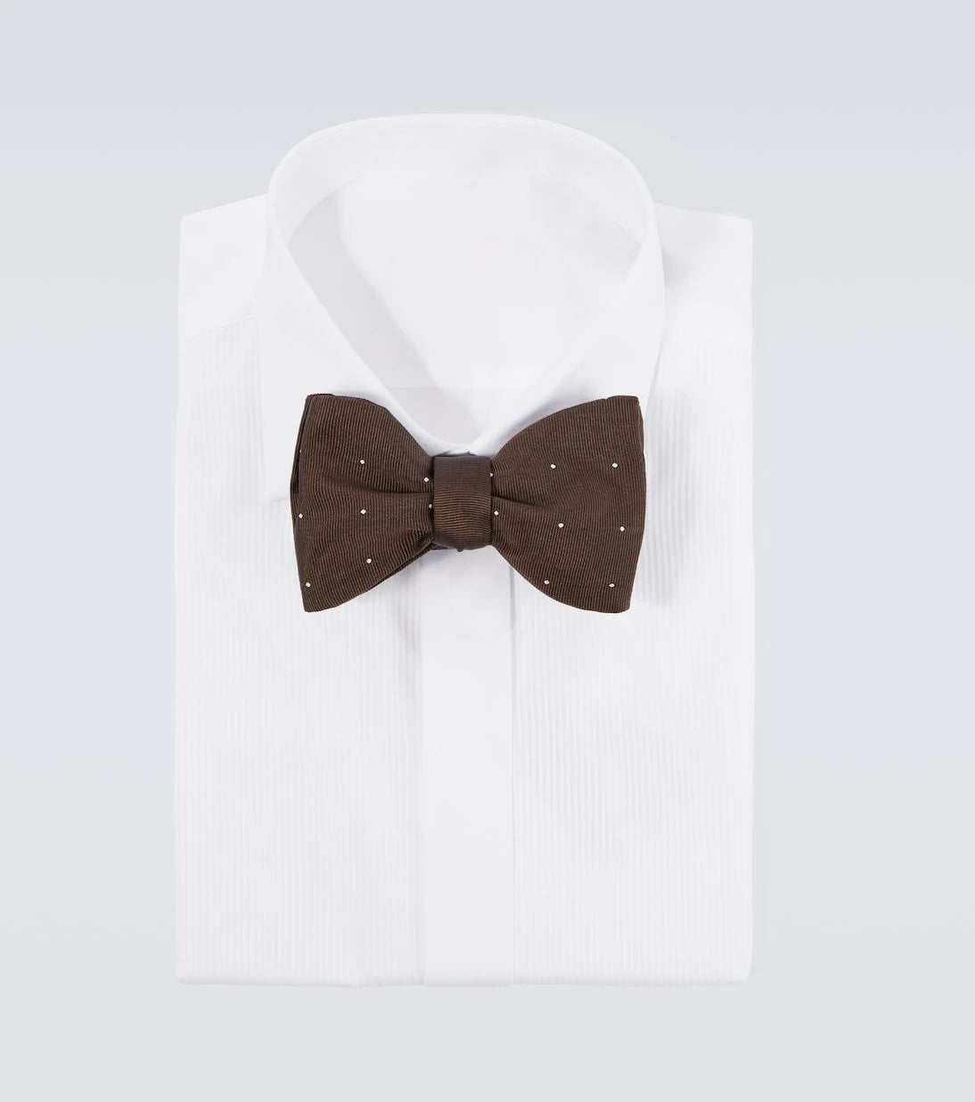 Dunhill - Polka-dot silk bow tie
