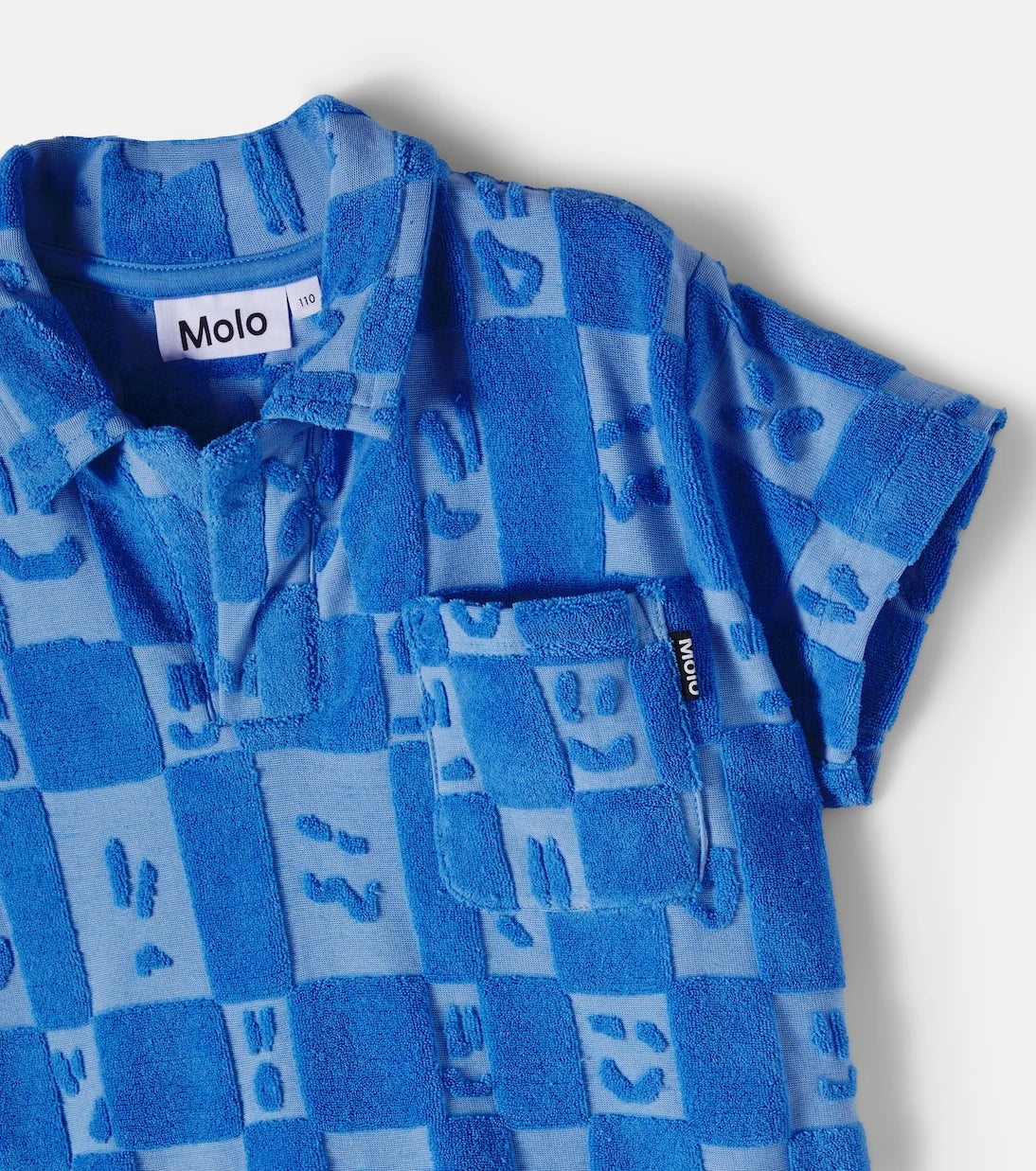 Molo - Randel cotton-blend terry polo shirt