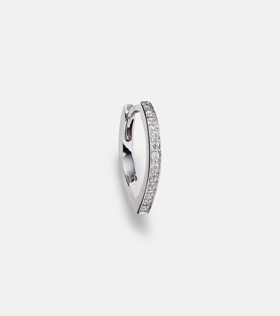 Repossi - Antifer 18kt white gold earring with diamonds