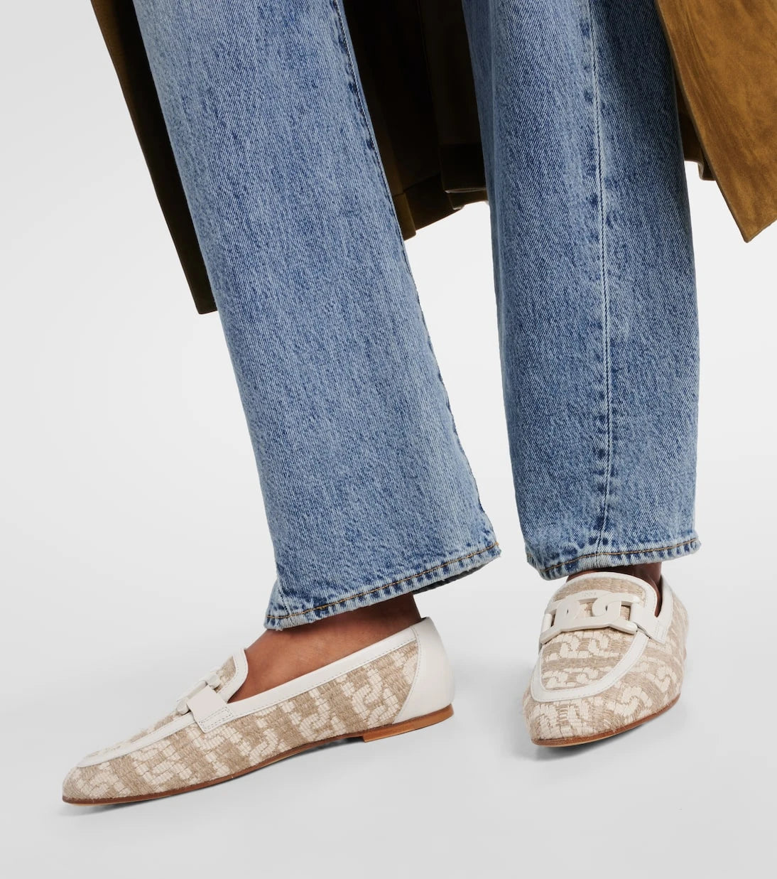 Tod's - Kate deri detaylı loafer'lar