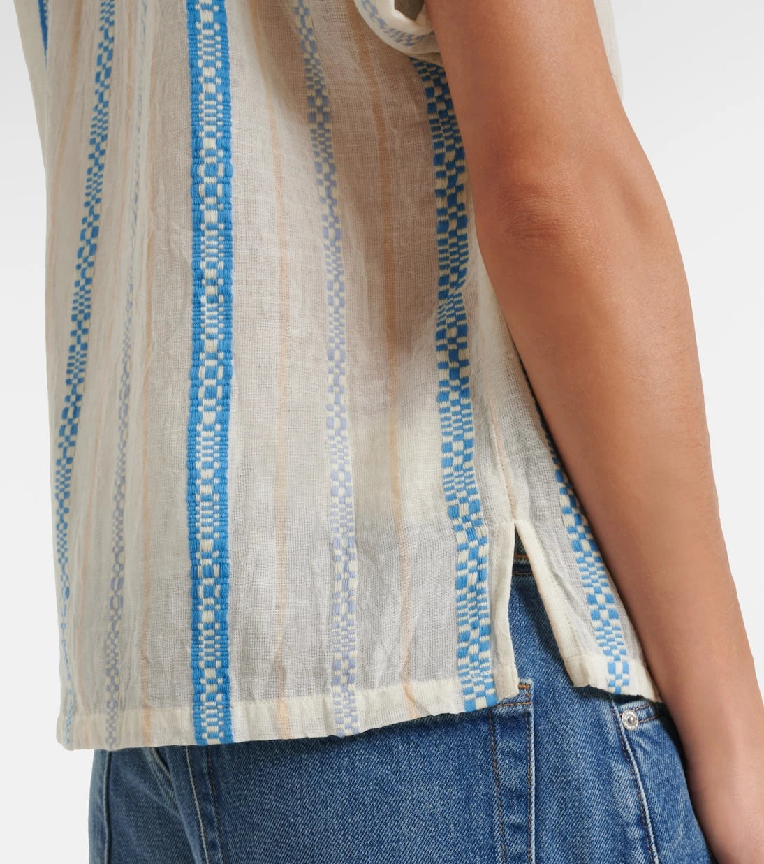 Velvet - Tallula cotton jacquard top