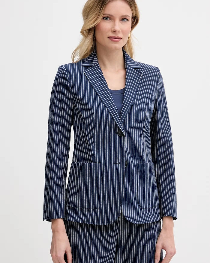 Weekend Max Mara tek düğmeli kadın ceket pamuklu ALETTA