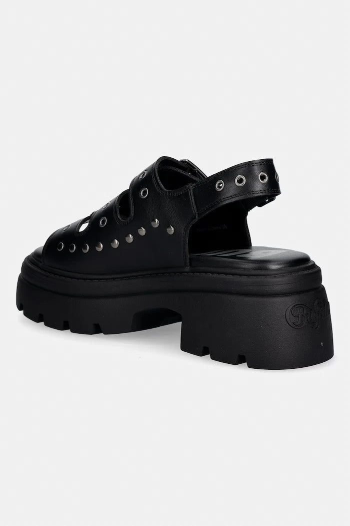 Buffalo kadın platform sandalet Vega Athena Buckle