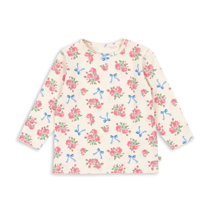 Konges Sløjd BASIC BLOUSE GOTS Uzun Kollu Bebek Bluzu