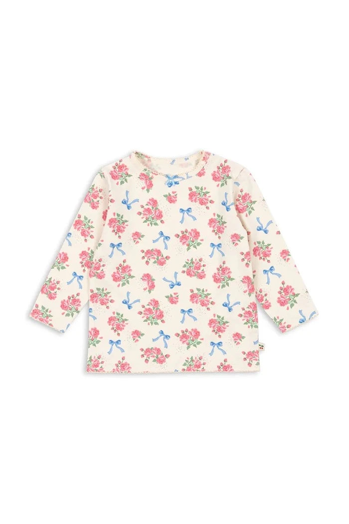 Konges Sløjd BASIC BLOUSE GOTS Uzun Kollu Bebek Bluzu