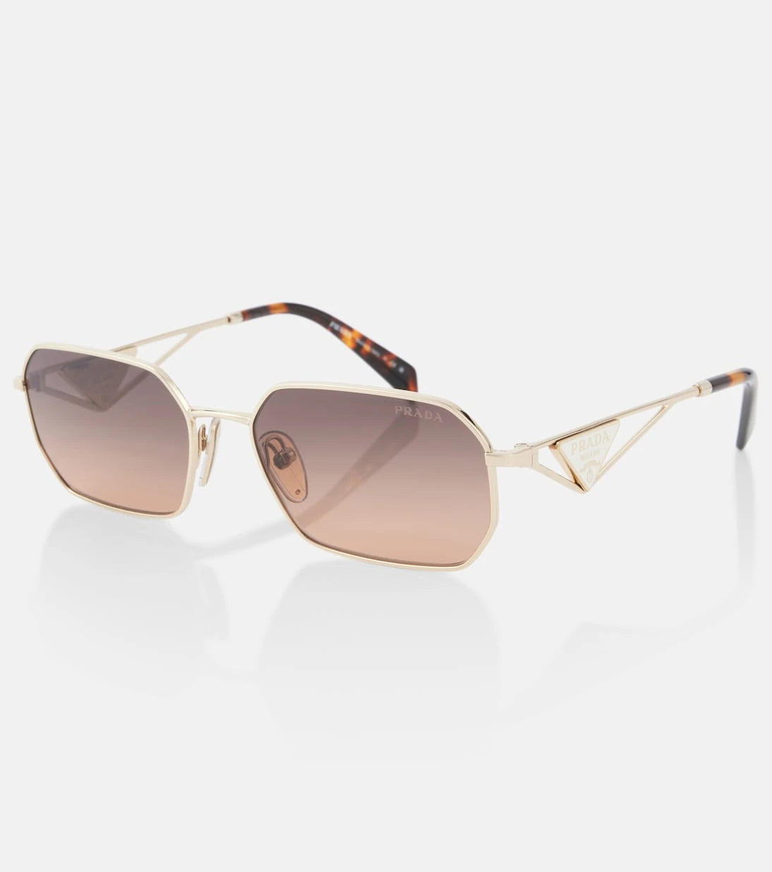 Prada - Symbole square sunglasses