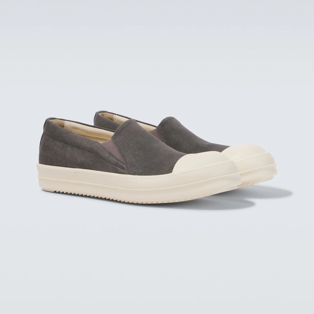 Rick Owens - Boat denim slip-on sneakers