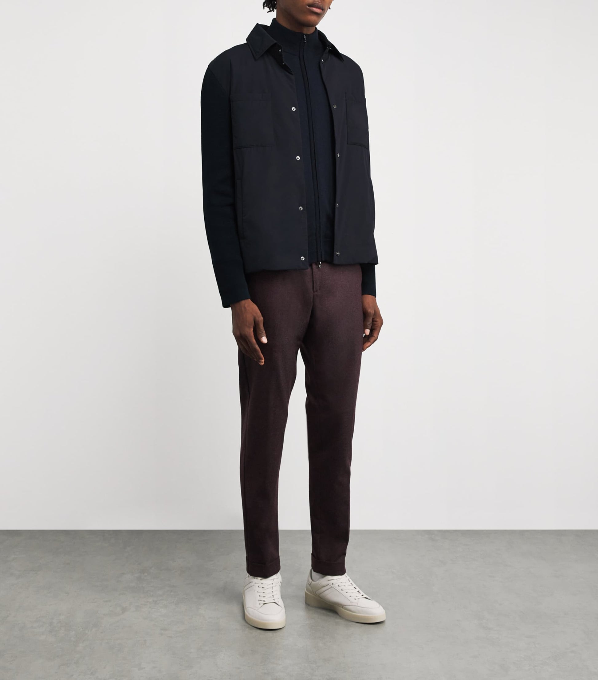 Blue Hybrid Overshirt