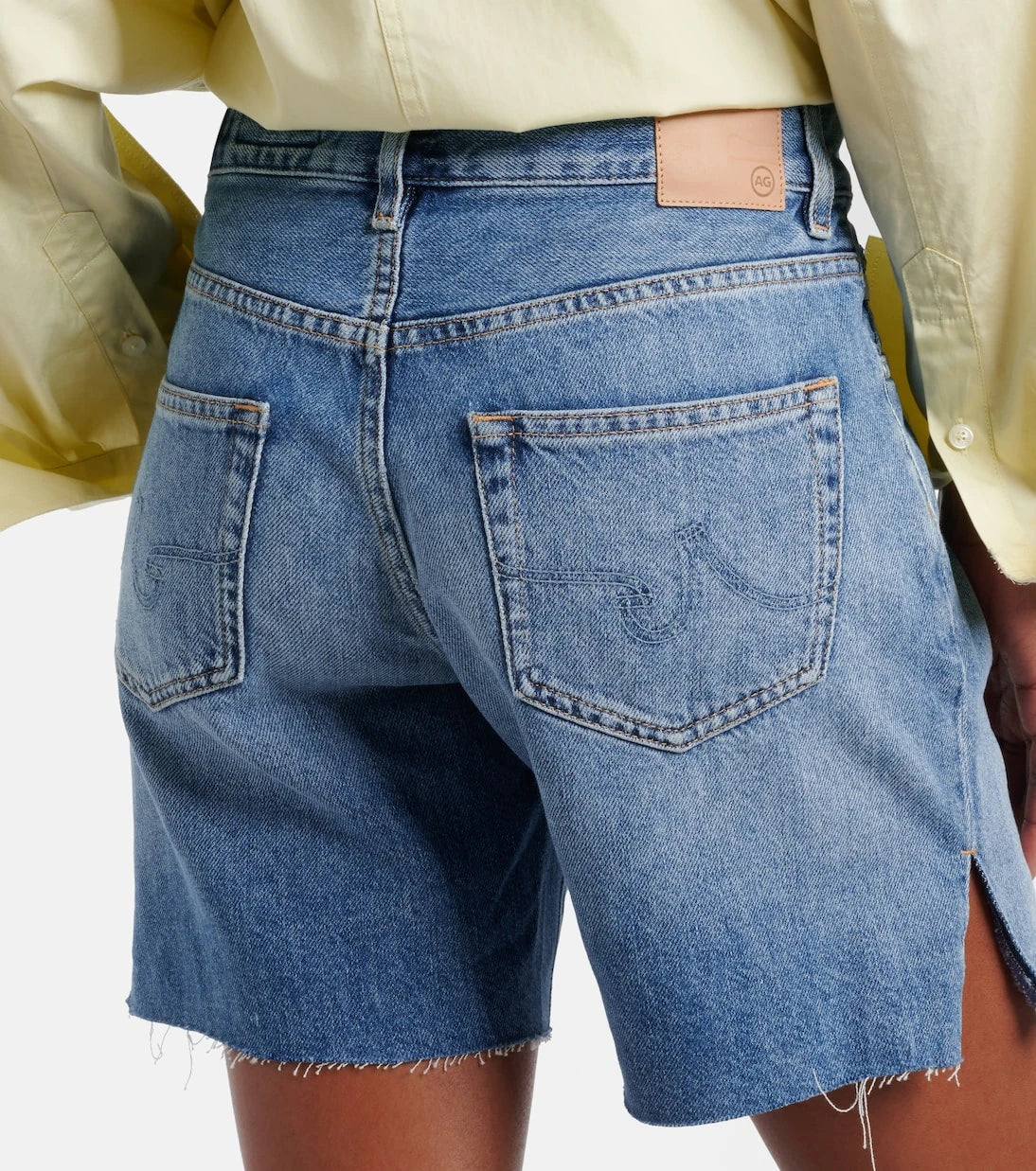 AG Jeans - Ex-Boyfriend denim Bermuda shorts