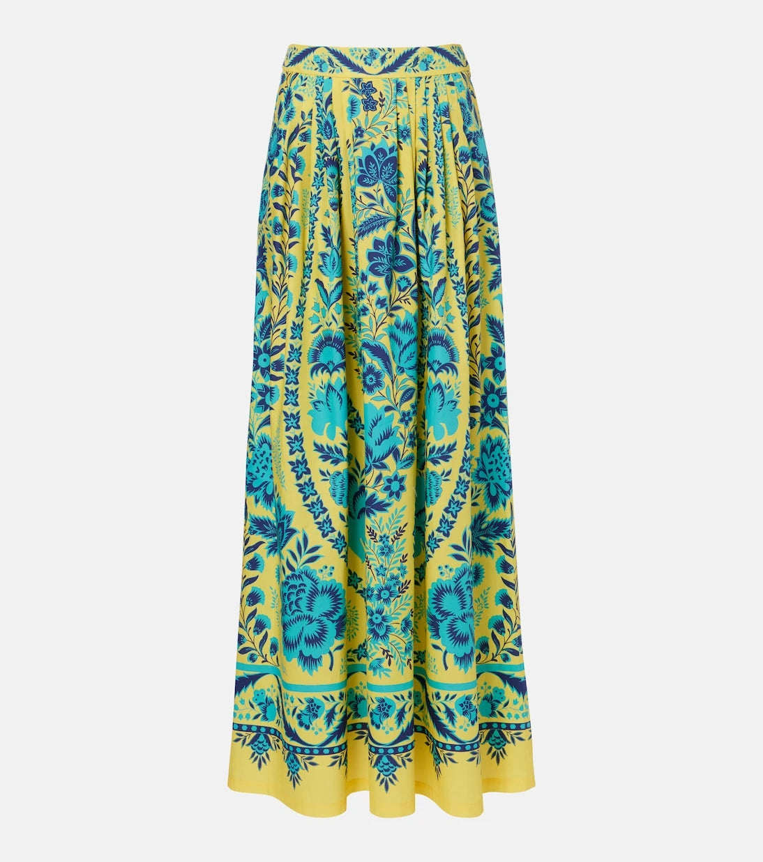 Etro - Printed cotton maxi skirt