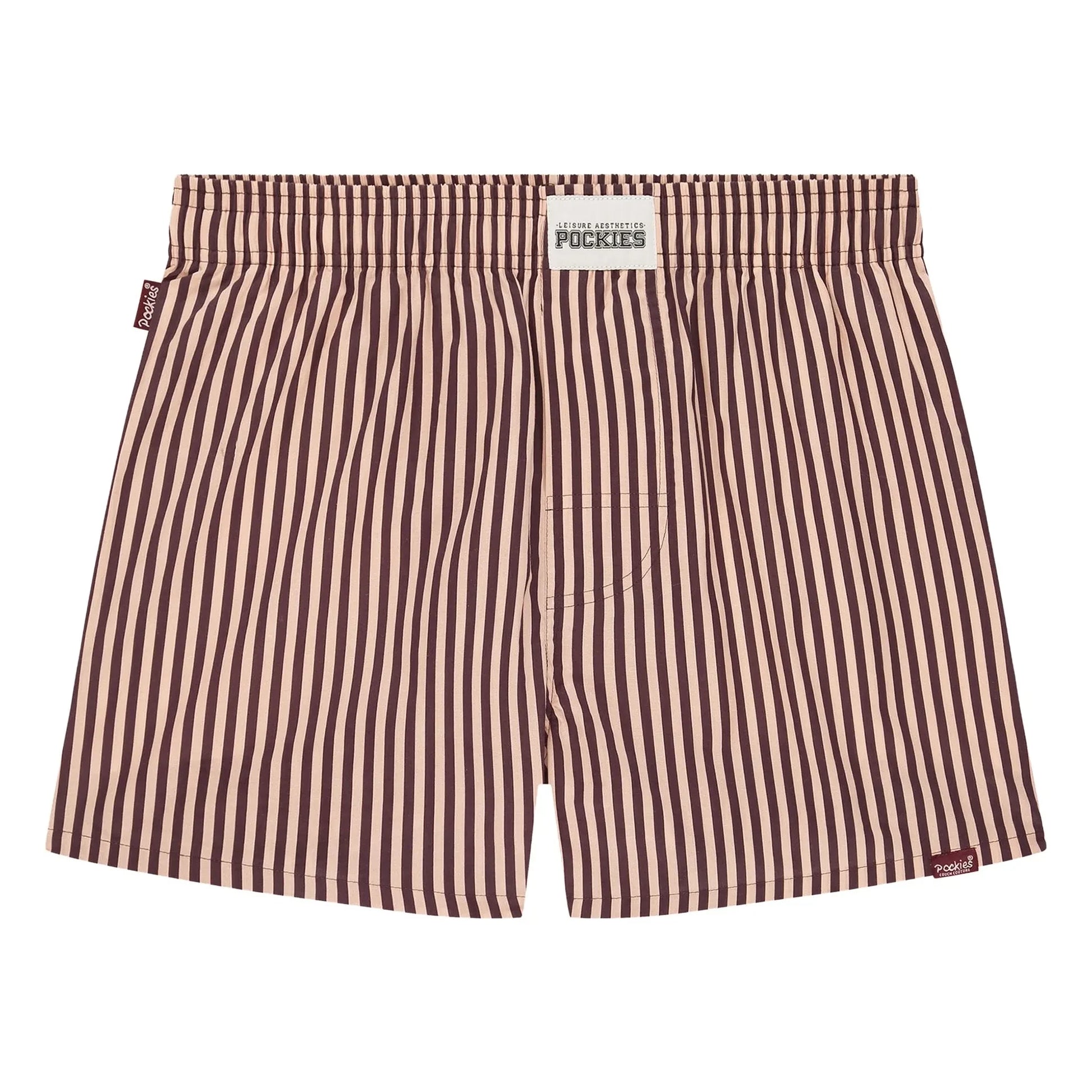 Pockies - Boyfriend Striped Boxers | Pink